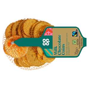 Co-op Milk Chocolate Coins Co-op Milk Chocolate Coins