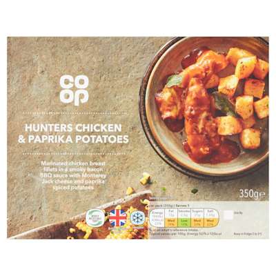 Co-op Hunters Chicken & Paprika Potatoes 350g Co-op Hunters Chicken & Paprika Potatoes 350g