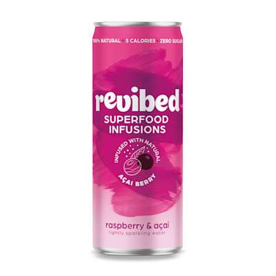 Revibed Drinks Raspberry & Acai 250ML Revibed Drinks Raspberry & Acai 250ML