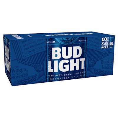 Bud Light Cans 10x440ml Bud Light Cans 10x440ml