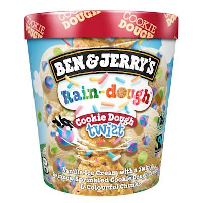 Ben & Jerry's Cookie Dough Twist Rain Dough 465ml Ben & Jerry's Cookie Dough Twist Rain Dough 465ml