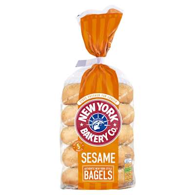 New York Bagels Sesame 5pk New York Bagels Sesame 5pk