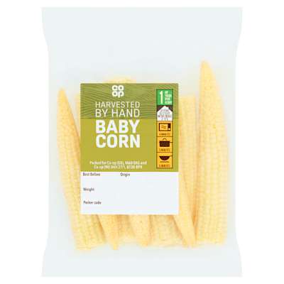 Co-op Baby Corn 125g Co-op Baby Corn 125g