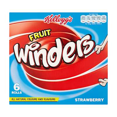 Kellogg's Fruit Winders Strawberry 5x17g Kellogg's Fruit Winders Strawberry 5x17g