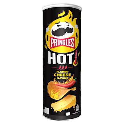 Pringles Hot Flamin' Cheese 160g Pringles Hot Flamin' Cheese 160g