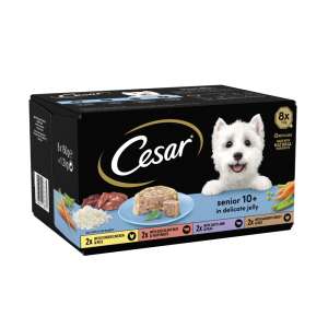Cesar Senior 10+ Dog Trays Mixed Jelly 8 x 150g
