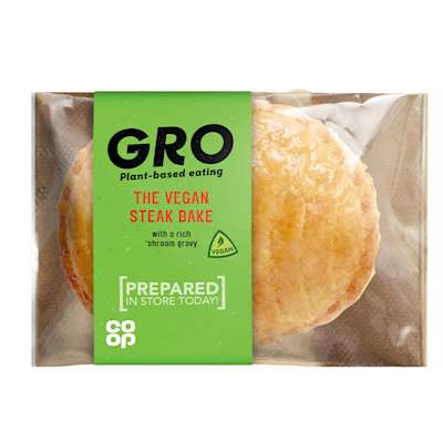 GRO The Vegan Steak Bake 133g GRO The Vegan Steak Bake 133g