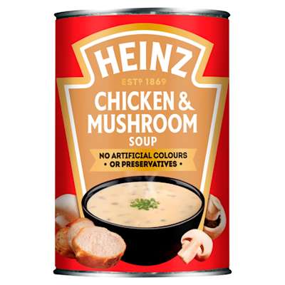 Heinz Classic Chicken & Mushroom Soup 400g Heinz Classic Chicken & Mushroom Soup 400g