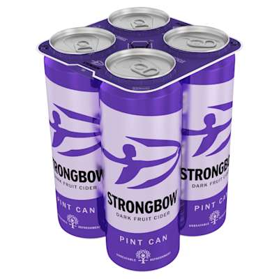 Strongbow Dark Fruit Cans 4x568ml Strongbow Dark Fruit Cans 4x568ml