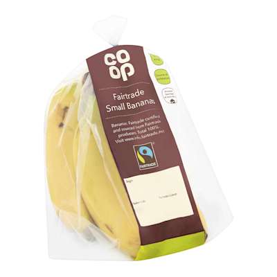Co-op Fairtrade Small Bananas Pack Co-op Fairtrade Small Bananas Pack