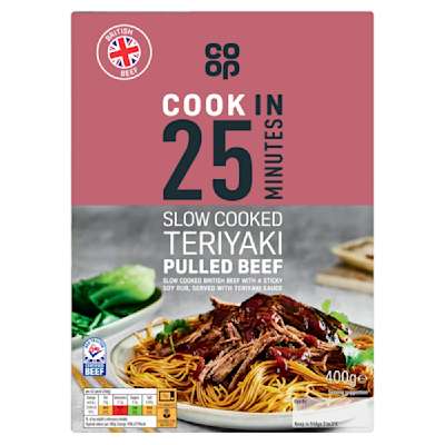 Co-op Teriyaki Beef 400g Co-op Teriyaki Beef 400g