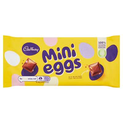 Cadbury Mini Eggs Tablet 110g Cadbury Mini Eggs Tablet 110g