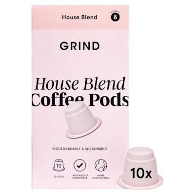 Grind House Blend Coffee Pods 10pk Grind House Blend Coffee Pods 10pk