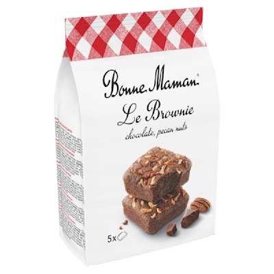 Bonne Maman Brownies Chocolate & Pecan nuts 175g Bonne Maman Brownies Chocolate & Pecan nuts 175g