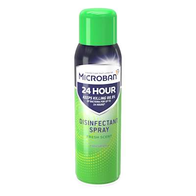 Microban Fresh Scent Disinfectant Spray 400ml Microban Fresh Scent Disinfectant Spray 400ml