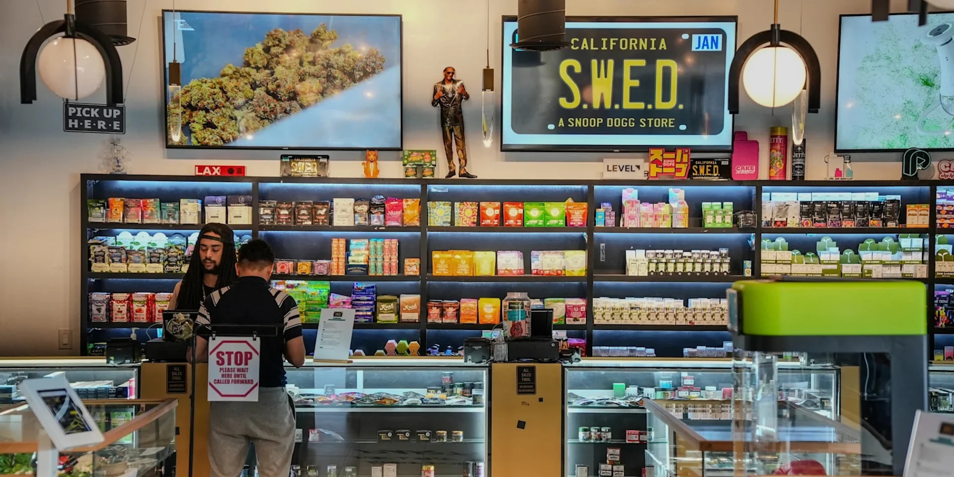 SWED Dispensary Los Angeles LAX Retail Floor