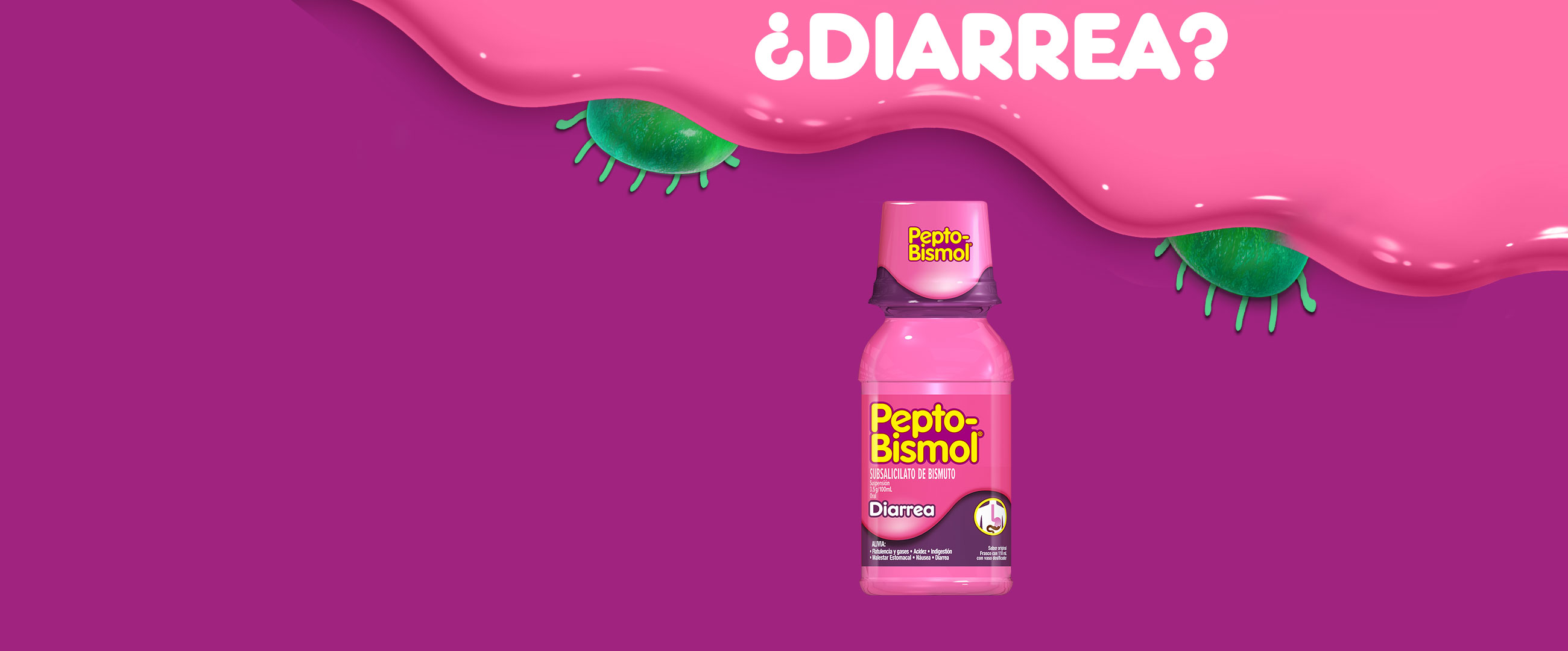 Diarrea - Pepto-Bismol