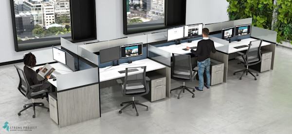 modern hybrid call center