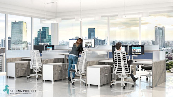 Modern Sit-Stand Desk