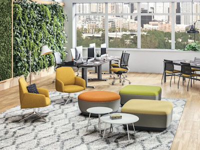 modern office layout seating impacting culture