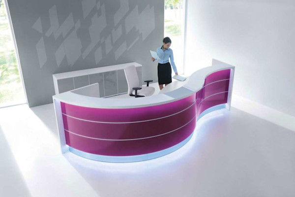 reception desk design