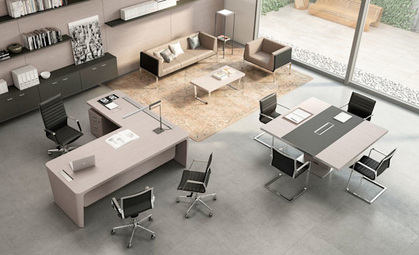 different size modern office desks