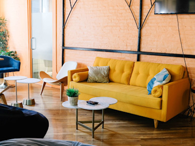 comfortable office setting