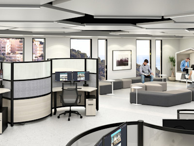 successful office layout