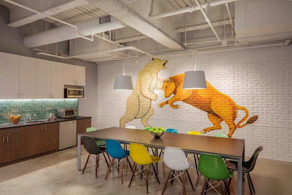 work resort breakroom