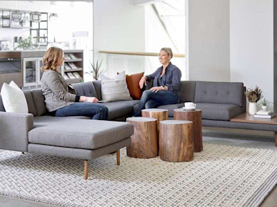 peaceful and mindful office