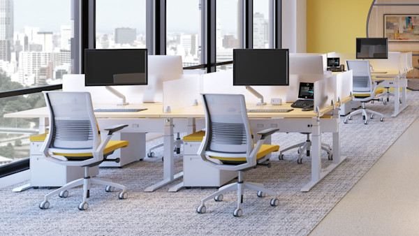 modern call center furniture