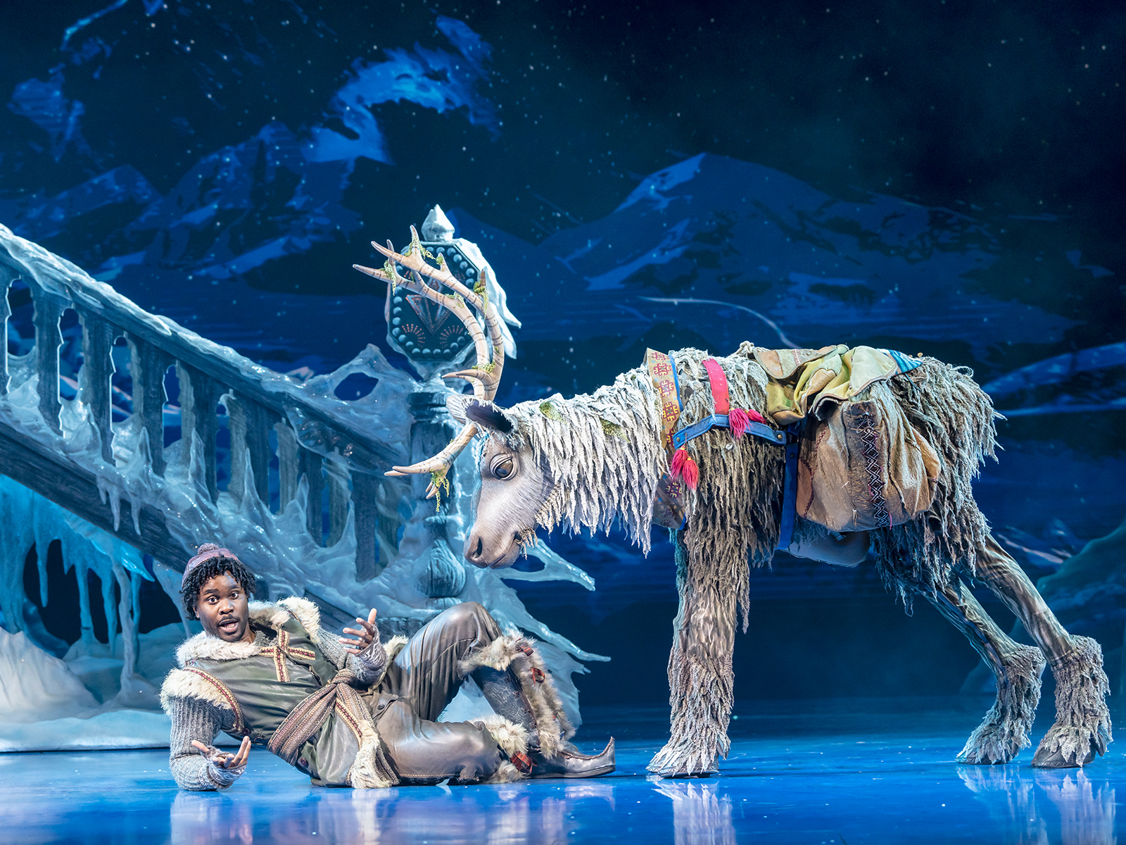 Frozen the Musical Celebrates Pride in London photo from the show