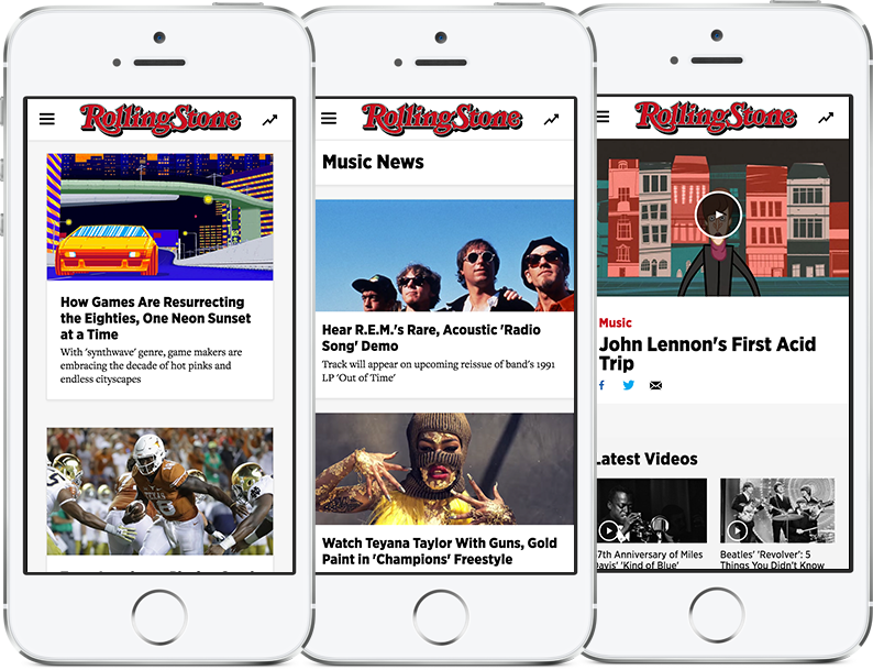 Wenner Media : Rolling Stone Mobile