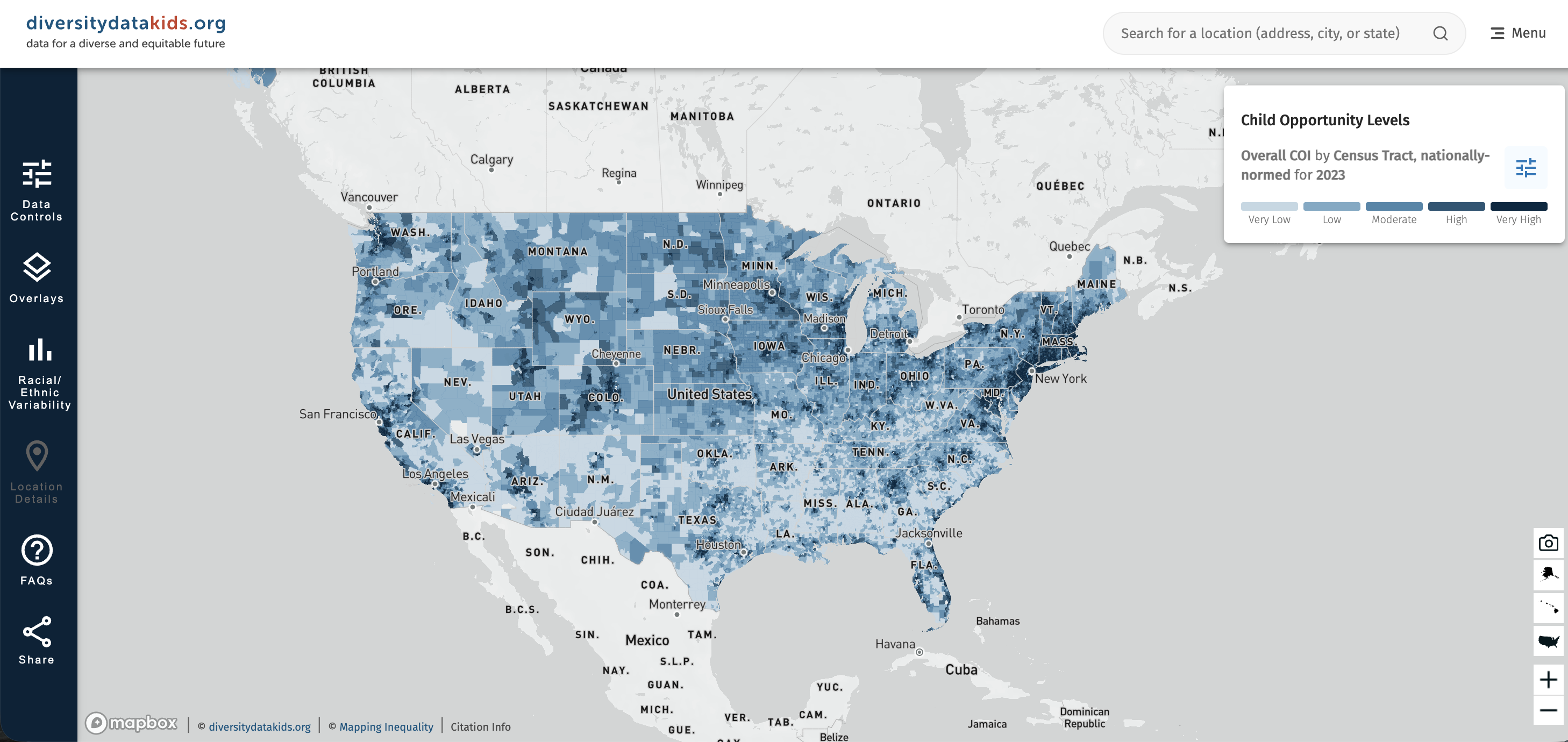 The Child Opportunity Index (COI)