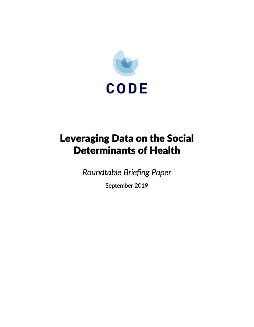 Leveraging Data on the Social Determinants of Health