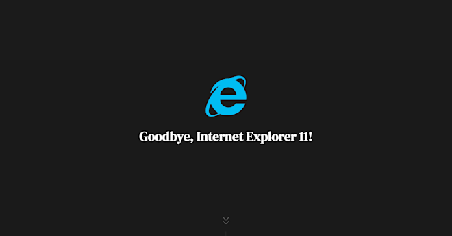 Death to Internet Explorer 11