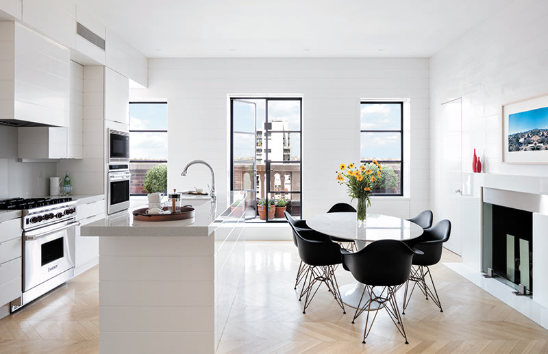 What Could be More Extravagant than a Manhattan Penthouse? Try Two.