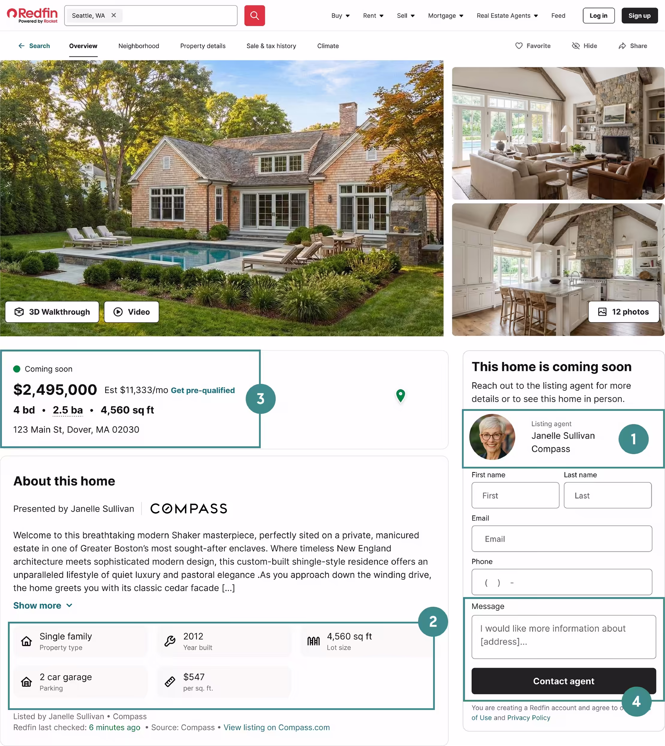 Redfin screenshot