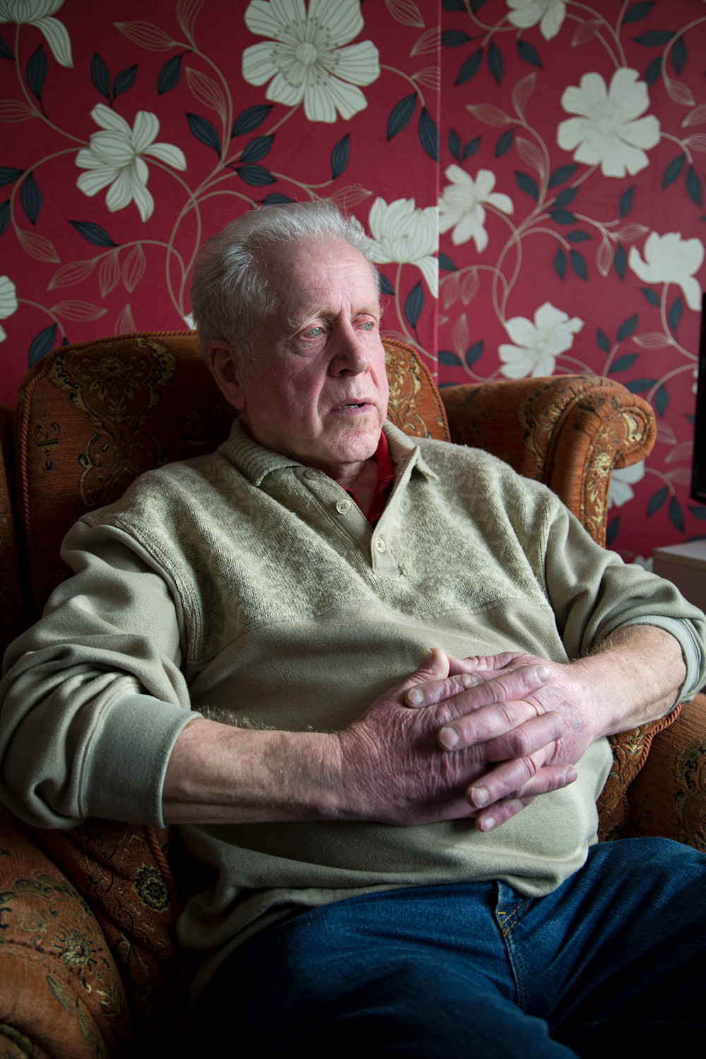 Duncan, a service user at the Shelter Scotland Support Service in Dumfries & Galloway. Photographed for Shelter Scotland's 50th anniversary by Yeong Yao Ting.