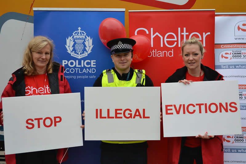 Illegal evictions campaign launch