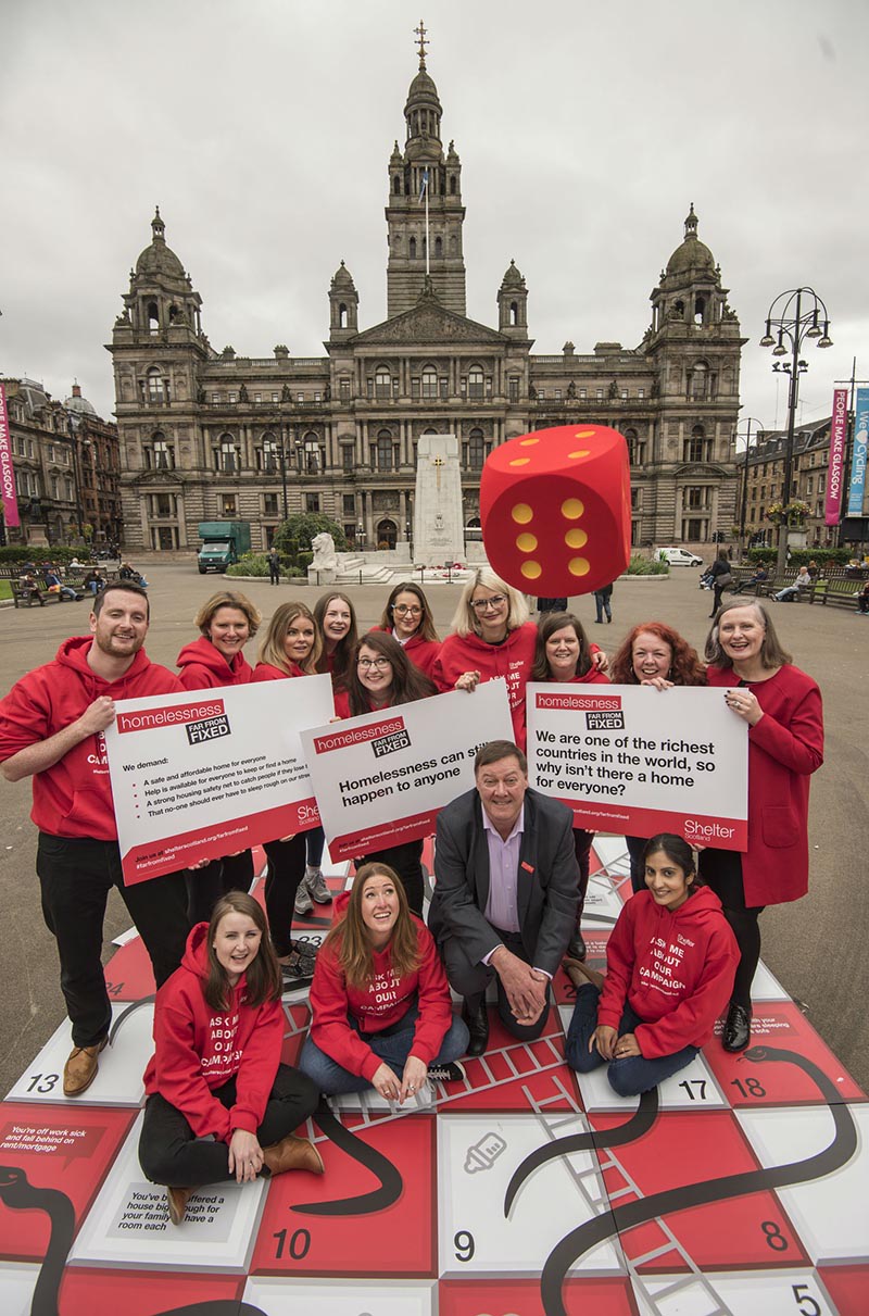 Shelter Scotland’s Far From Fixed homelessness campaign kicks off