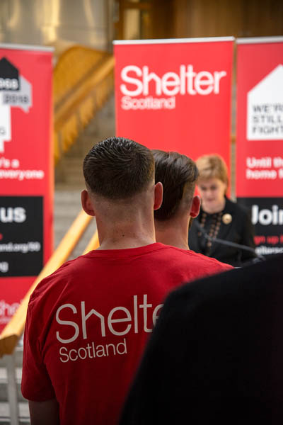 Campaigning #stillfighting. Photograph by Jack Mercer.