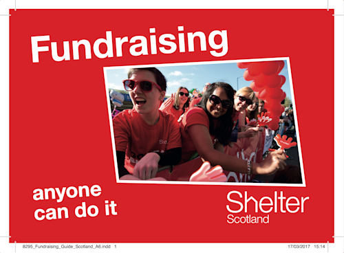 Front cover of Fundraising Booklet