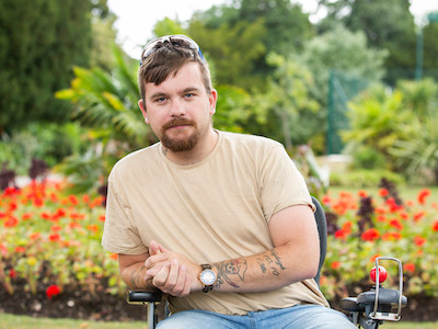 Stephen, who was turned down a property because he received housing benefit.