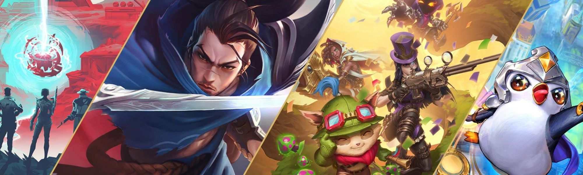 Riot Games Game Collage