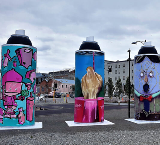 Filming Daisy Lavea-Timo's video for the Community Arts Toolkit.