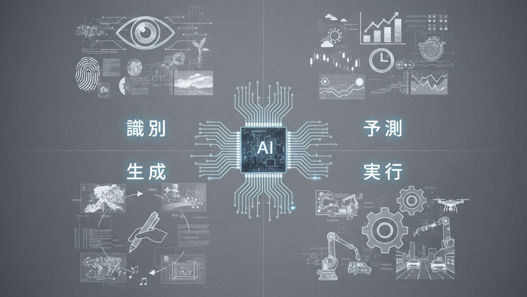 AI初心者が知っておくべき「AIの4つの種類」とその役割