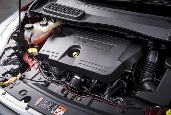 Engine shot of the Ford Kuga