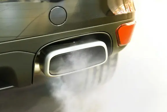Car exhaust tailpipe