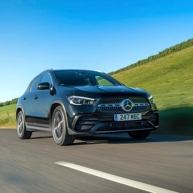 Mercedes-Benz GLA driving